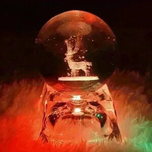 LED Crystal Ball Night Light Luminous Inno…